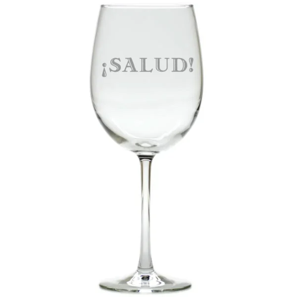 Celebration Salud! Wine Glasses Set of 8