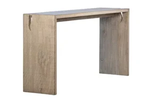 Reclaimed Pine Driftwood Look Console Table