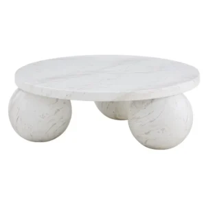 Round Marble Top Coffee Table Rounds Marble Base