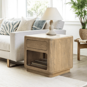Driftwood Oak End Table